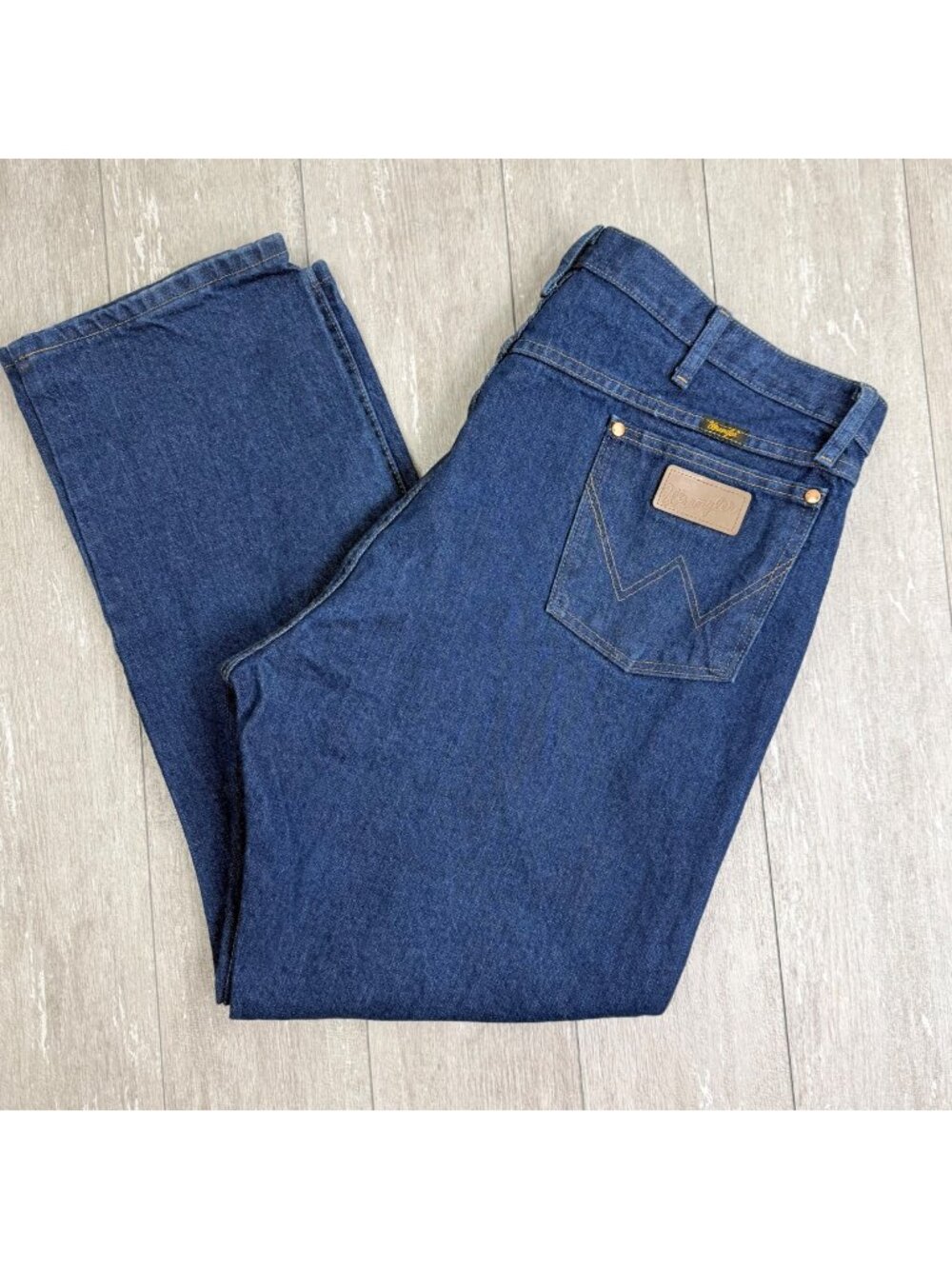 Vintage Wrangler Mens Stranger Things Cowboy Cut Straight Leg Jeans Size 42x30